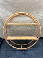 * Round Rattan Shelf