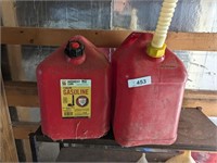 (2) 5gal. Gas Cans