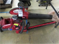 3 ASST'D. TORO CORDLESS: CHAINSAW, HEDGE TRIMMER,