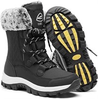 EARLDE Women’s Snow Boot, Size 9 Wide