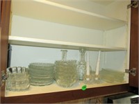 Decanters and corn dishes