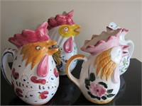 Rooster pitchers