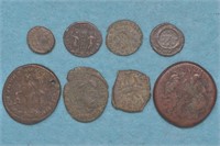 8 Ancient Coins