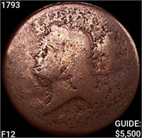 1793 Draped Bust Half Cent