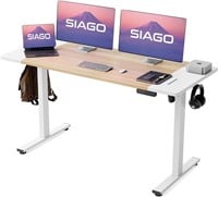 Electric Standing Desk Adjustable - 55 x 24 Inch