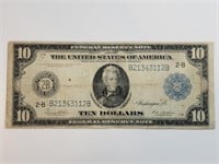 1914 $10 Reserve Note FR-911