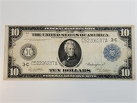 1914 $10 Reserve Note FR-915