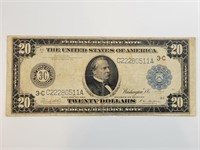 1914 $20 Reserve Note FR-975