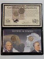 Nickel and Dimed 4 Coin Set