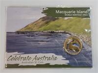 Australia $1 Macquarie Island Coin