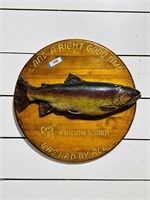 Handmade Fish Sign