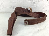 George Lawrence Leather Gun Belt/Holster 42