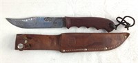 11"Vintage Fixed Blade Red Ryder USA Knife