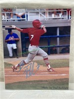 Beau Riportella #7 Autographed Picture