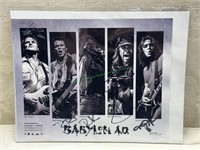 Babylon Ad Poster Signed by all 5 Pictured