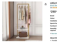 LBSLMJB Multi-layer clothes rack