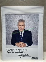 Alex Trebek Autographed photo