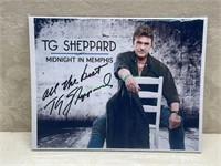 T G Sheppard Autographed photo