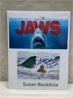 JAWS Susan Backlinie Autograph Photo