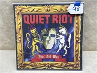 Quiet Riot Alive and Well album cover only signed