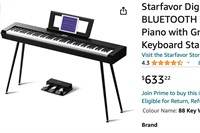Starfavor Digital Piano 88 Key Keyboard Piano