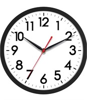 Acu-Rite Set & Forget Office Wall Clock
