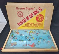 Vintage Poosh-M-Up Big 5 Game w Original Box