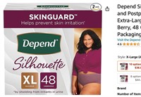 Depend Silhouette Adult  Postpartum Underwear