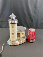 Decorative Lighthouse w Working rotating Light
