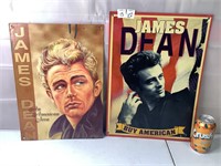 James Dean Metal Signs