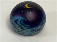 Lundberg Studios Starry Night Paperweight