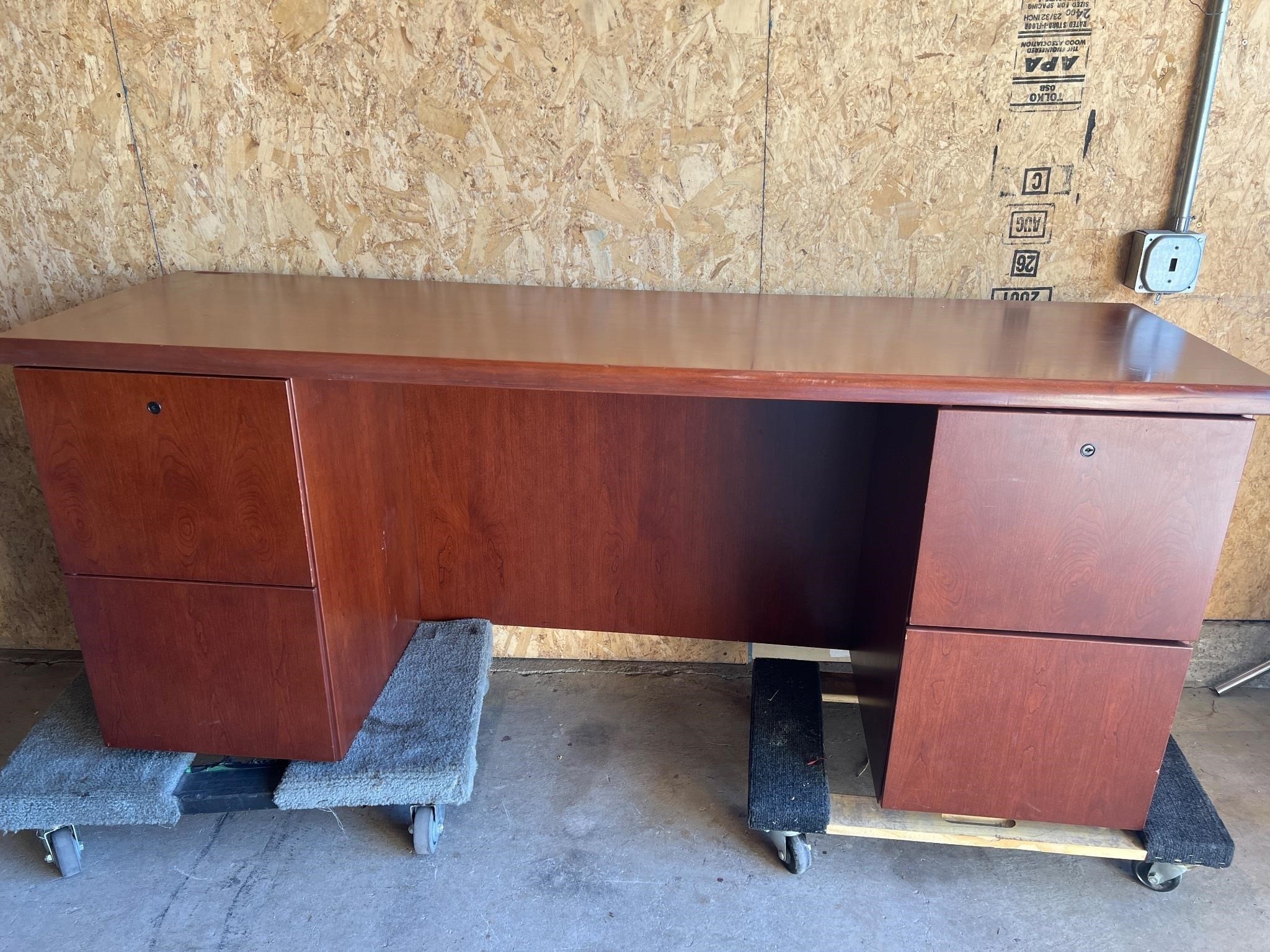 LARGE FILE OFFICE DESK DESK