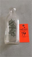 Irvine’s dairy bottle , Litchfield IL quart