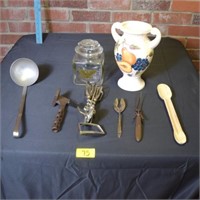 VTG manual hand turn mixer, Antique cast iron