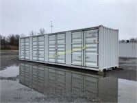 40' High cube multi door storage container