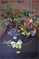 Artificial plant arrangements