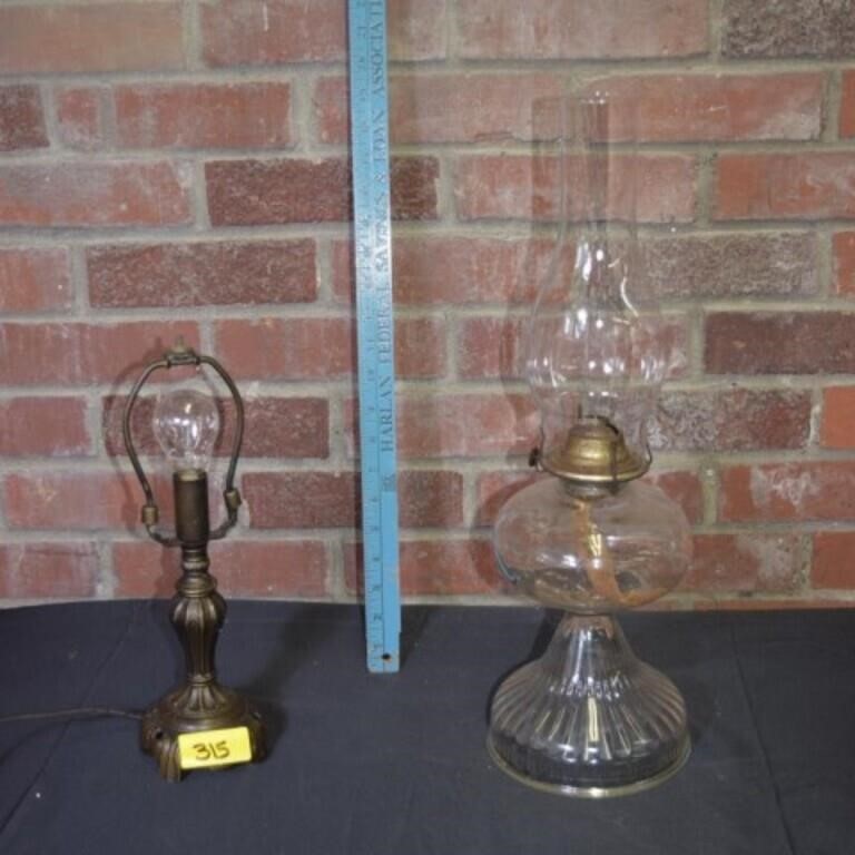 VTG 1930-1940's Kerosene lamp