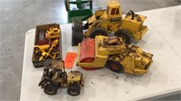 Metal Nylint and Tonka items , plastic 1/64 Cat