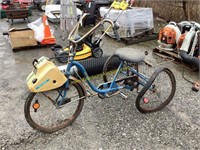 D1. Villager “3” adult trike with gas engine