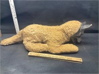 Vintage stuffed dog