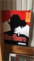 Tin Marlboro sign