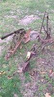 Antique cult.and furrow plow