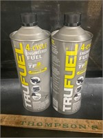 2 cans of fuel