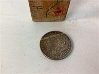 Morgan Dollar Coin, 1890 please see photos coin