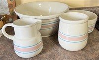 4pc McCoy Oven Proof Bowls