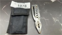 Multi tool, knife with sheath
