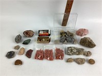 Geode Rocks and Mineral Rocks assorted.