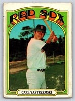 1972 Topps Baseball #37 + #38 Carl Yastrzemski