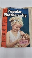 1938 Popular Photography Magazine Bound Hardback