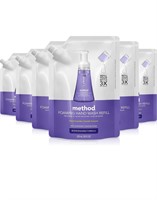 Method Foaming Hand Wash Refill French Lavender x6